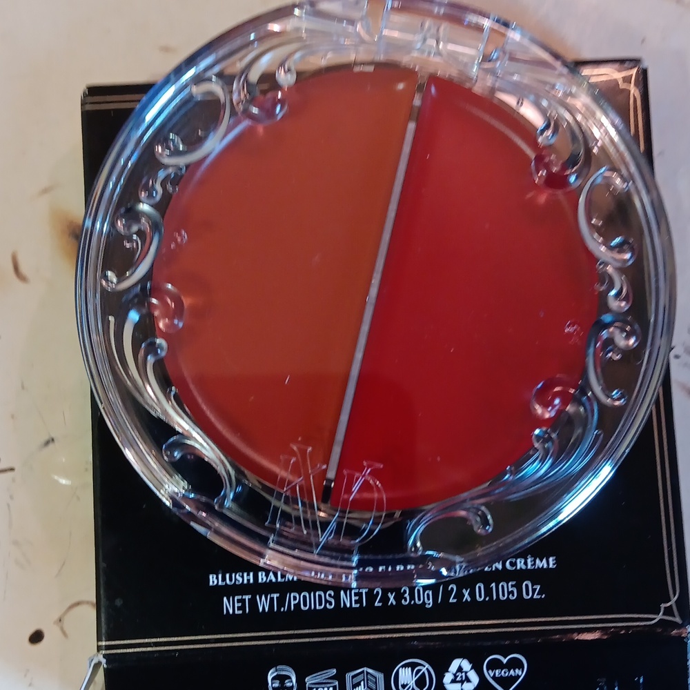 KVD Beauty Good Apple Blush Balm Duo - Red Meadow Colors - Thorned Apple + Immo